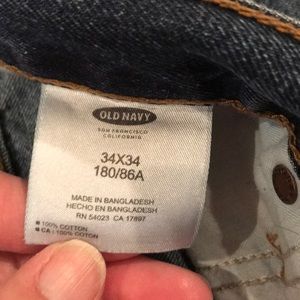 Old Navy Loose Jeans 34x34
